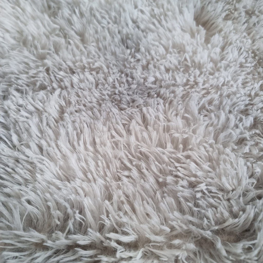 120 x 160cm Shaggy Area Rug – Soft Grey Tie-Dye Fluffy Indoor Carpet