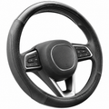 15 Inch Microfiber Leather Steering Wheel Cover, Anti-slip Universal Steering Whee