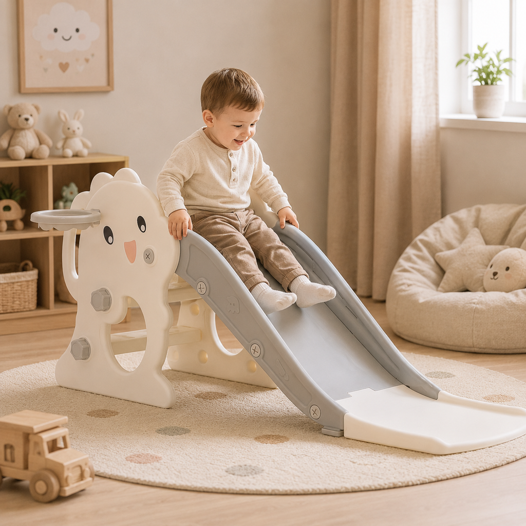 Toddler Slide Climber Playset Indoor Outdoor Playground – Multi-Colour