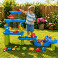 Kids Water Play Table Outdoor Sand & Water Activity Toy Set 3+ Years
