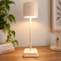 Rechargeable LED Touch Table Lamp – 3 Colour Temperatures, Dimmable, IP64 Outdoor, Sand