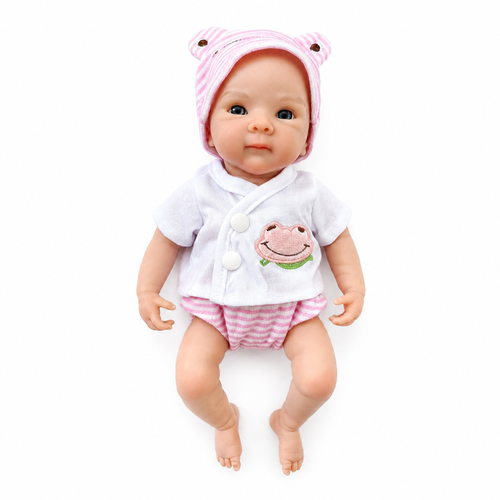 12-Inch Full Body Silicone Baby Doll – Realistic Reborn Girl