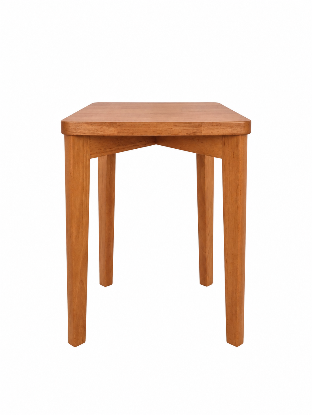 Square Wooden Stool Solid Wood Makeup Dressing Table Stool