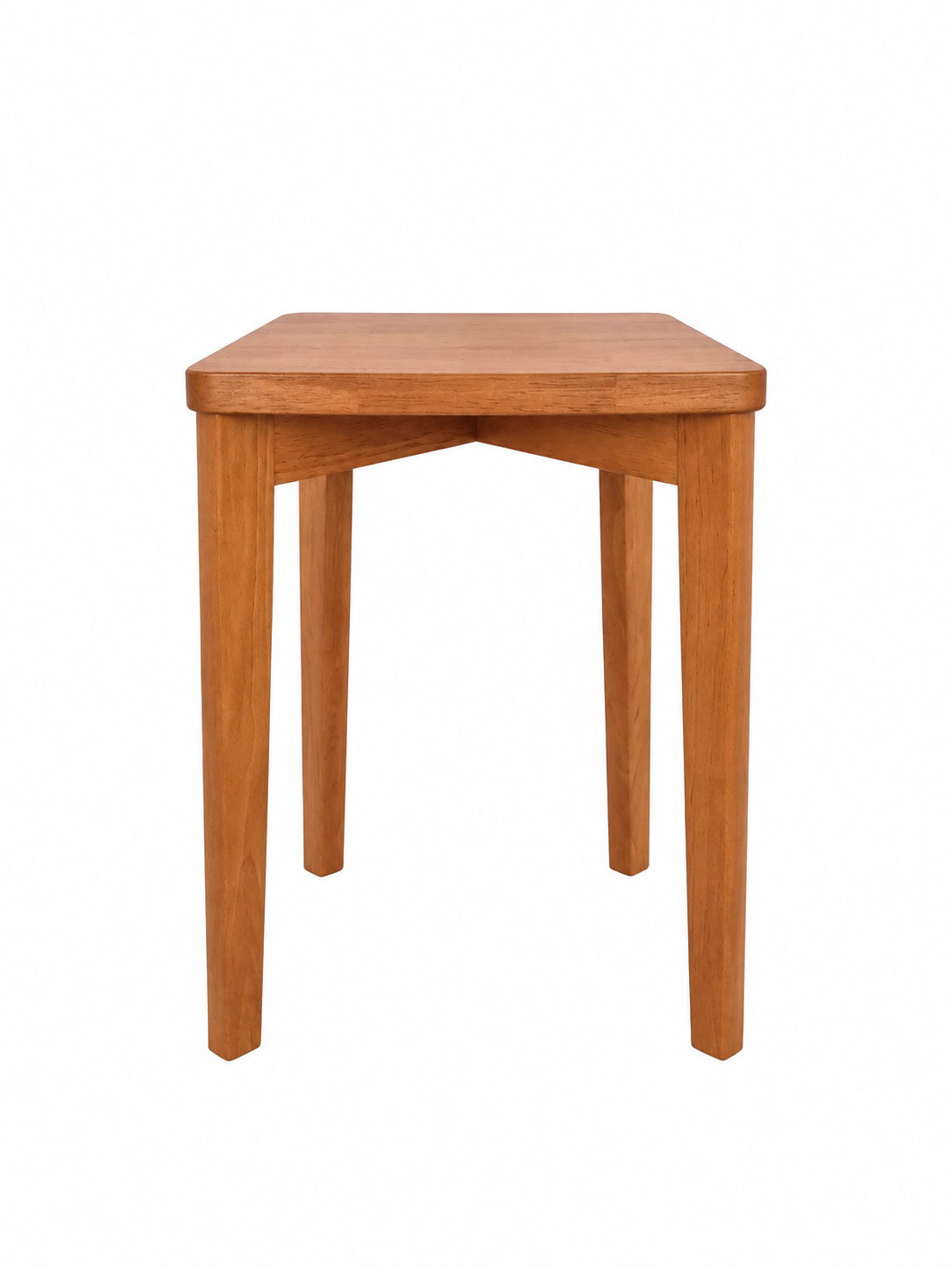 Square Wooden Stool Solid Wood Makeup Dressing Table Stool