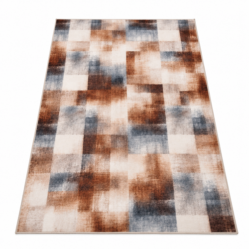 120x170cm Abstract Area Rug – Washable Non-Slip Living Room Carpet