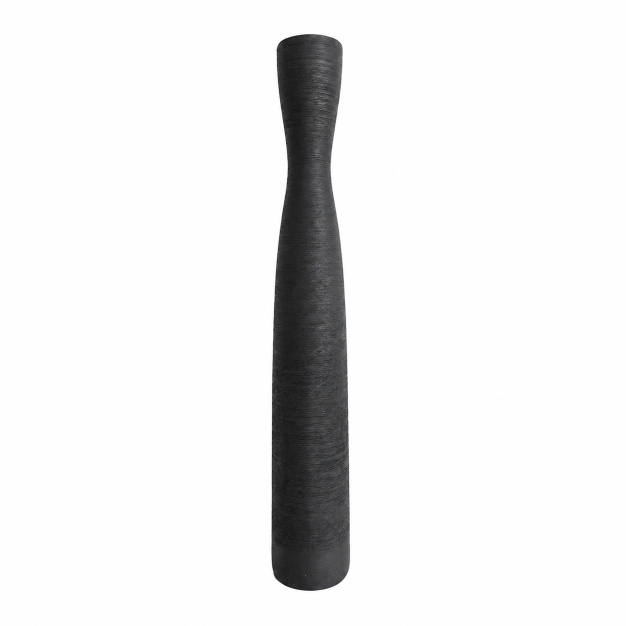 Tall Black Ceramic Floor Vase Modern Decorative Vase – 43cm