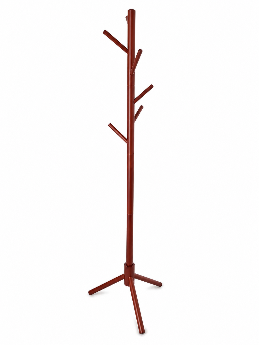 Freestanding Wooden Coat Rack Clothes Hat Bag Stand Tree Hanger – Approx. 170cm