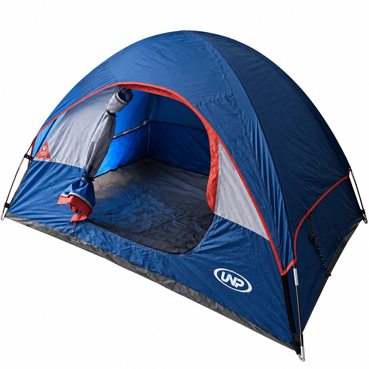 2-3 Person Camping Tent Waterproof Portable Dome Easy Set-Up – Navy Blue