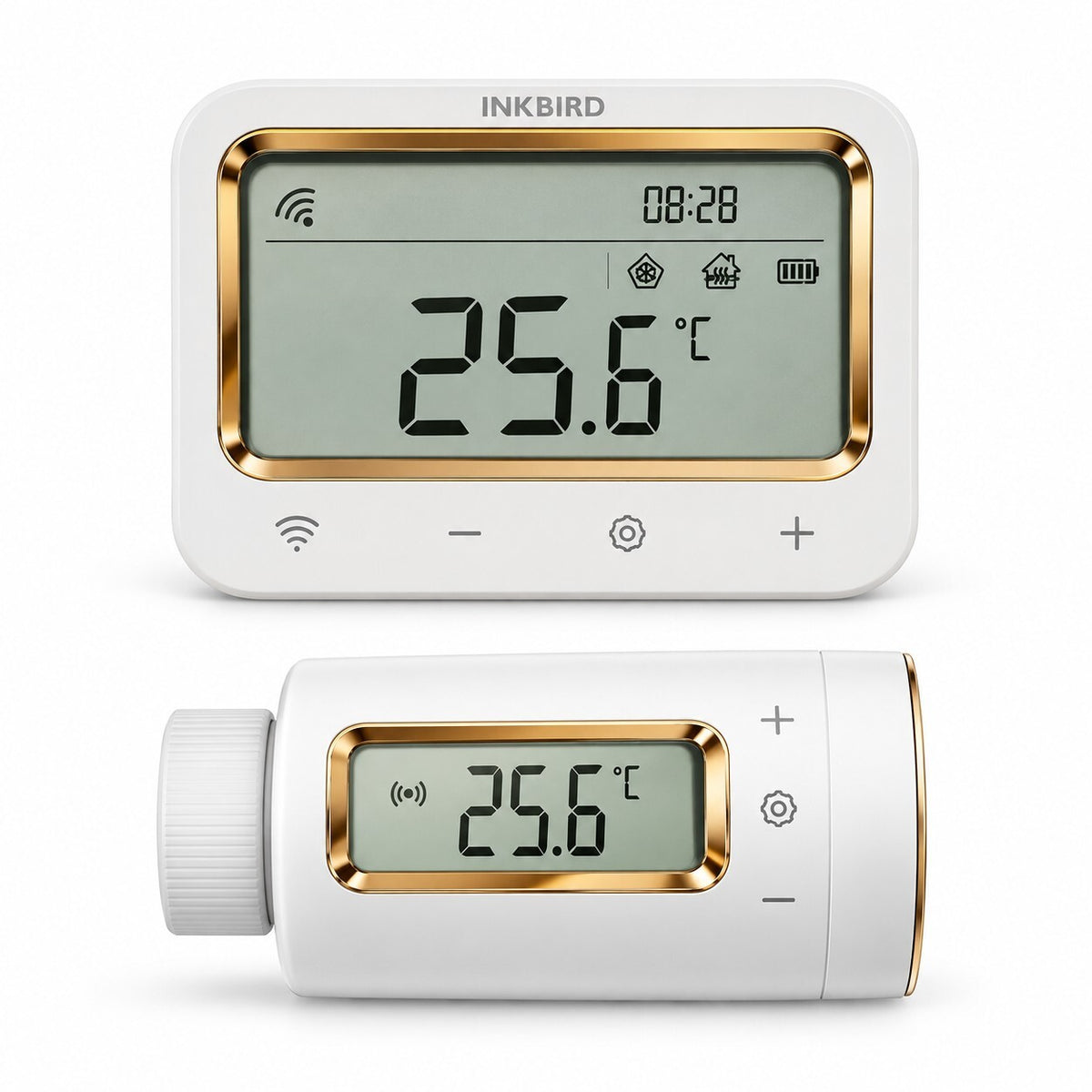 INKBIRD IRC-RW1 Smart Radiator Thermostat Valve with Wireless Controller WiFi App