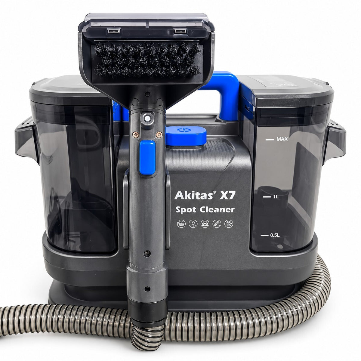 Akitas X7 600W Spot Cleaner – Carpet & Upholstery Cleaner 14kPa – 1.8L