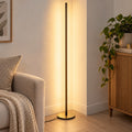 Gold LED Floor Lamp Modern Minimalist Standing Light with Foot Switch