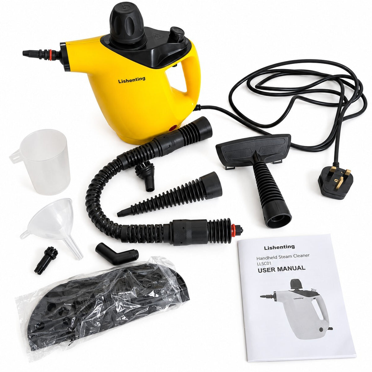 Handheld Steam Cleaner with Accessories Multi-Purpose Portable Steamer