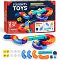 34pcs DIY Bath Water Slide Track Toy – Kids Bathtub Suction Cup Set