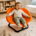 ChairKids 360° Sensory Spinning Chair – Orange Flower Seat